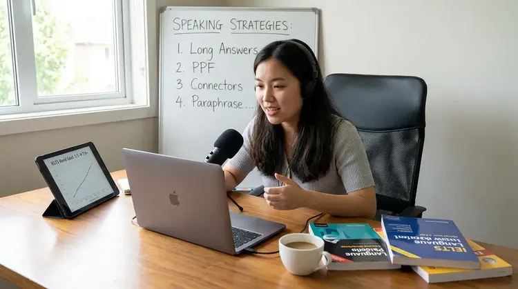 Cara Naik Band IELTS Speaking dari 5.5 ke 7.0: 8 Strategi Terbukti!